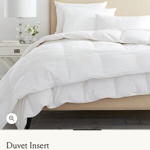 Elegant White Comforter by [Boll And Branch]